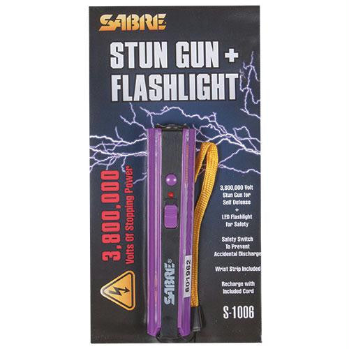 Sabre 3.8 Million Stun Gun & Flashlight