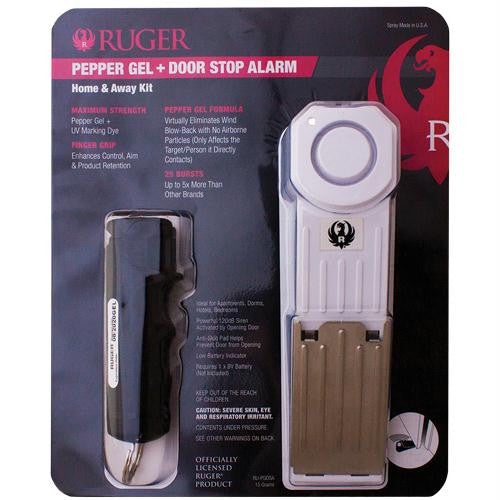 Ruger Pepper Gel & Door Stop Alarm