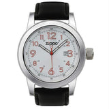 Zippo Casual Watch Brushed Chrome Buckle