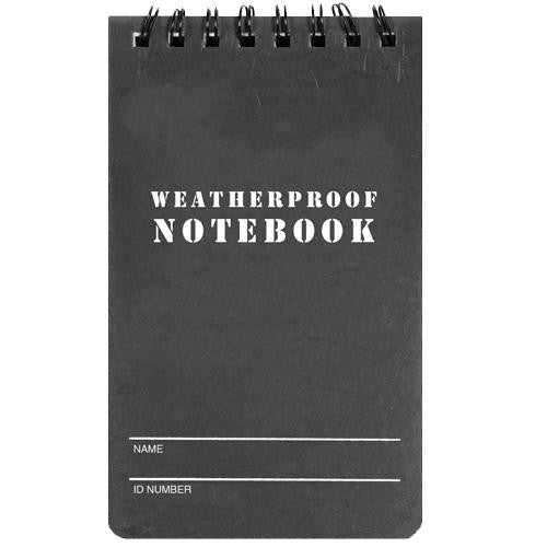 Military Style Weatherproof Notebook (3' x 5')