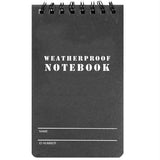 Military Style Weatherproof Notebook (3' x 5')