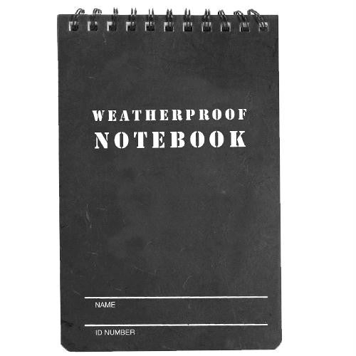 Military Style Weatherproof Notebook (4' x 6')