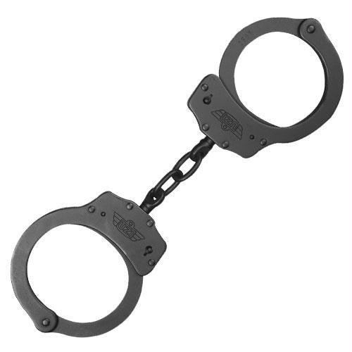 UZI Double-Lock Plated Steel Handcuffs