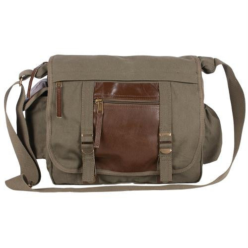 Deluxe Concealed-Carry Messenger Bag