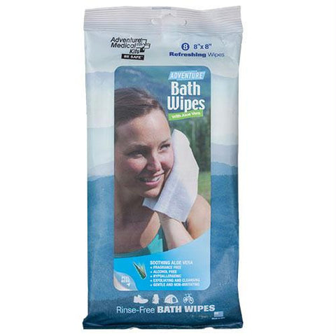 Adventure Bath Wipes With ALoe