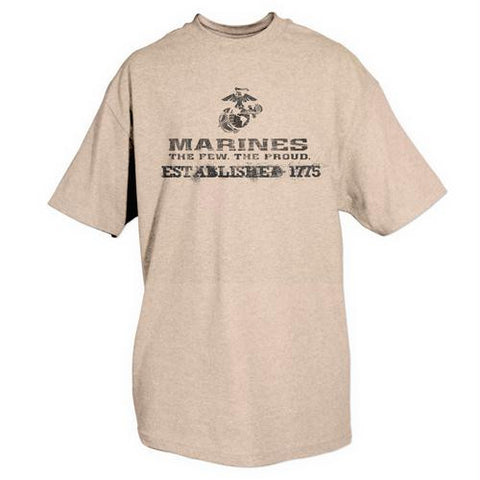 Marines One-Sided Imprinted T-Shirt