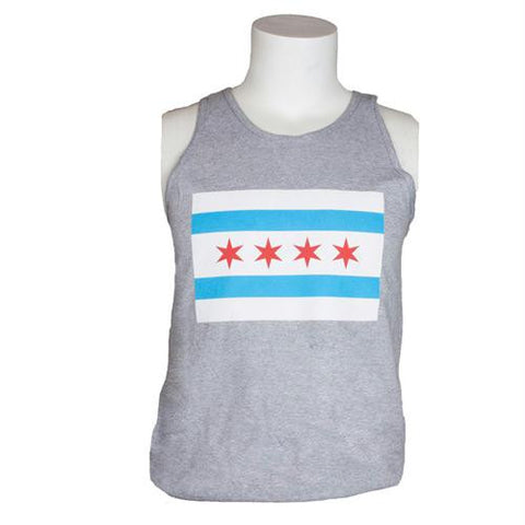 City of Chicago Flag Men's Tanks & Tees