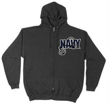 Zip Front Hooded Sweatshirt