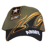 Embroidered Military Ball Cap