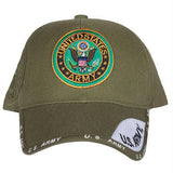 Embroidered Military Ball Cap