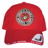 Embroidered Military Ball Cap