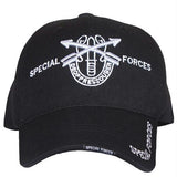 Embroidered Military Ball Cap