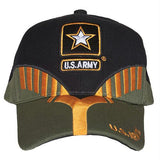 Embroidered Military Ball Cap