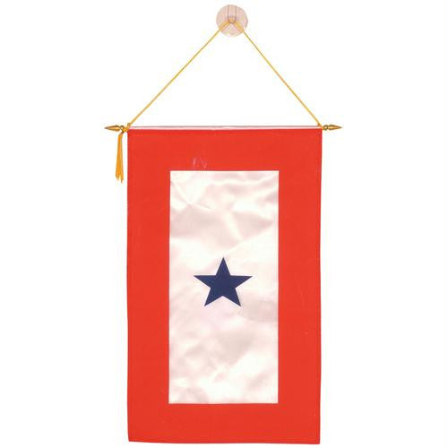 Armed Service Window Banner - 1 Star