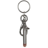 Super Deluxe Bullet Key Ring With Clasp